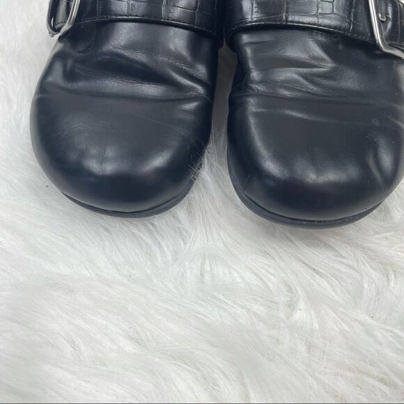 Vionic Marta Buckle Vegan Leather Slip-On Clog - Picture 2 of 7